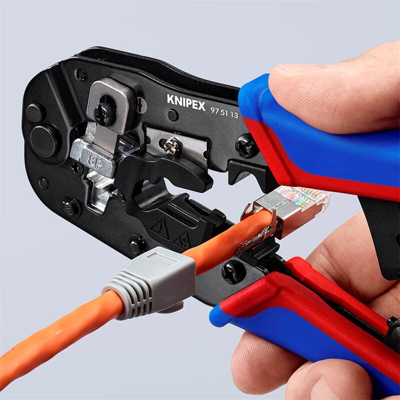 Knipex 97 51 13, Krimp klešta za RJ45 konektore - slika 4