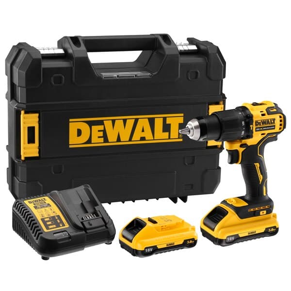 DeWalt DCD709L2T Akumulatorska vibraciona bušilica bez četkica, 18V 2x3.0Ah - slika 2