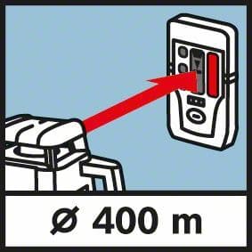 Bosch GRL 400 H + BT 170 HD + GR 240 Rotacioni laser + LR 1 prijemnik + stativ + merna letva u koferu - slika 12