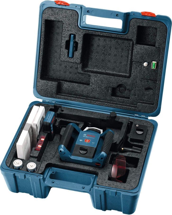 Bosch GRL 400 H + BT 170 HD + GR 240 Rotacioni laser + LR 1 prijemnik + stativ + merna letva u koferu - slika 9