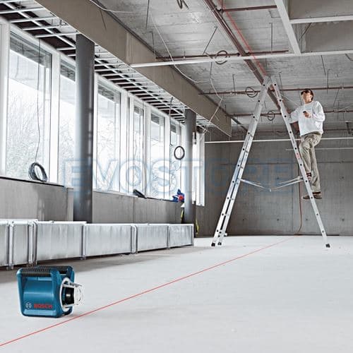 Bosch GRL 400 H + BT 170 HD + GR 240 Rotacioni laser + LR 1 prijemnik + stativ + merna letva u koferu - slika 14