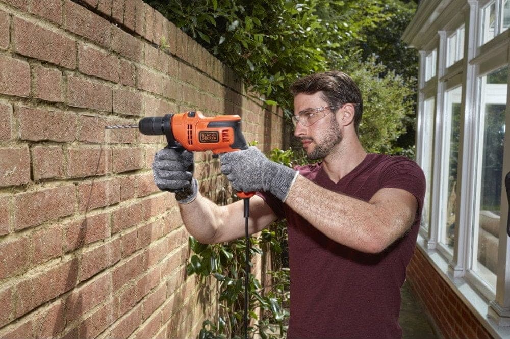 Black+Decker BEH200K Udarna bušilica 500W - slika 3
