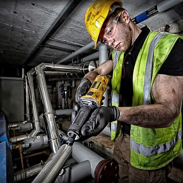 DeWalt DWE4884 Brusilica ravna-čeona 450W - slika 2