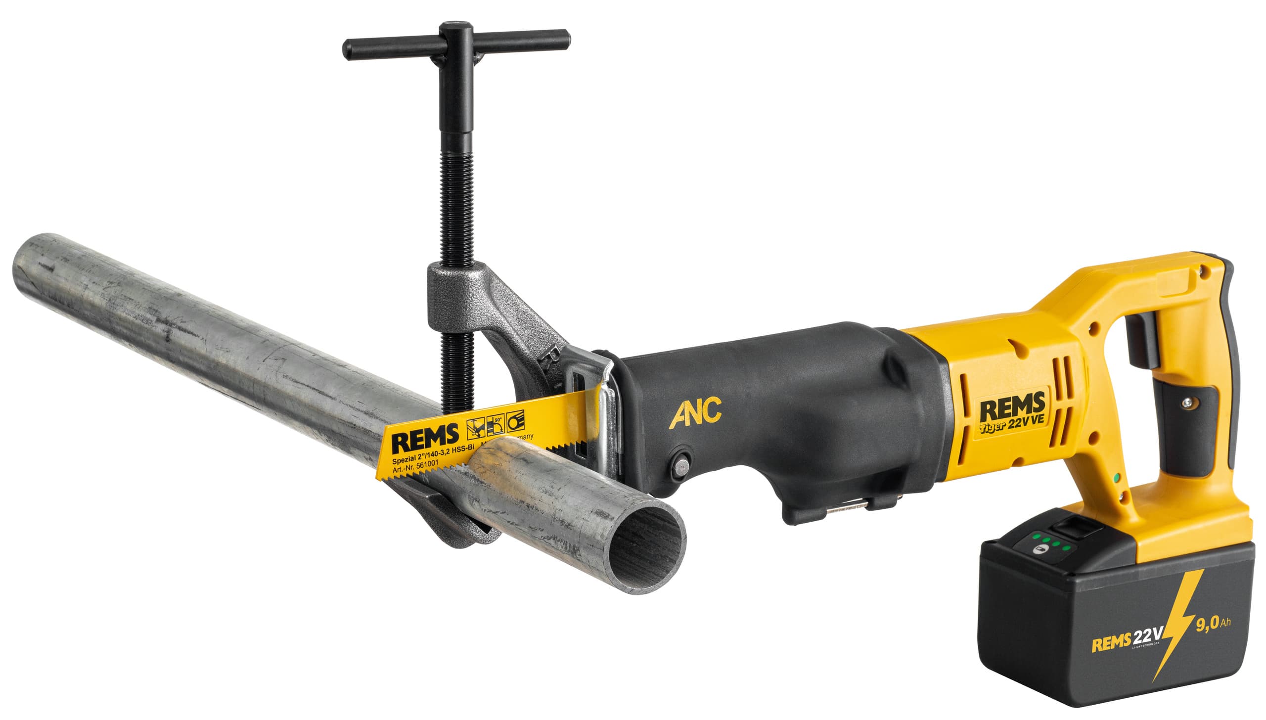 REMS 560055 Akumulatorska sabljasta testera Tiger 22 V VE Komplet\P, Solo - slika 2