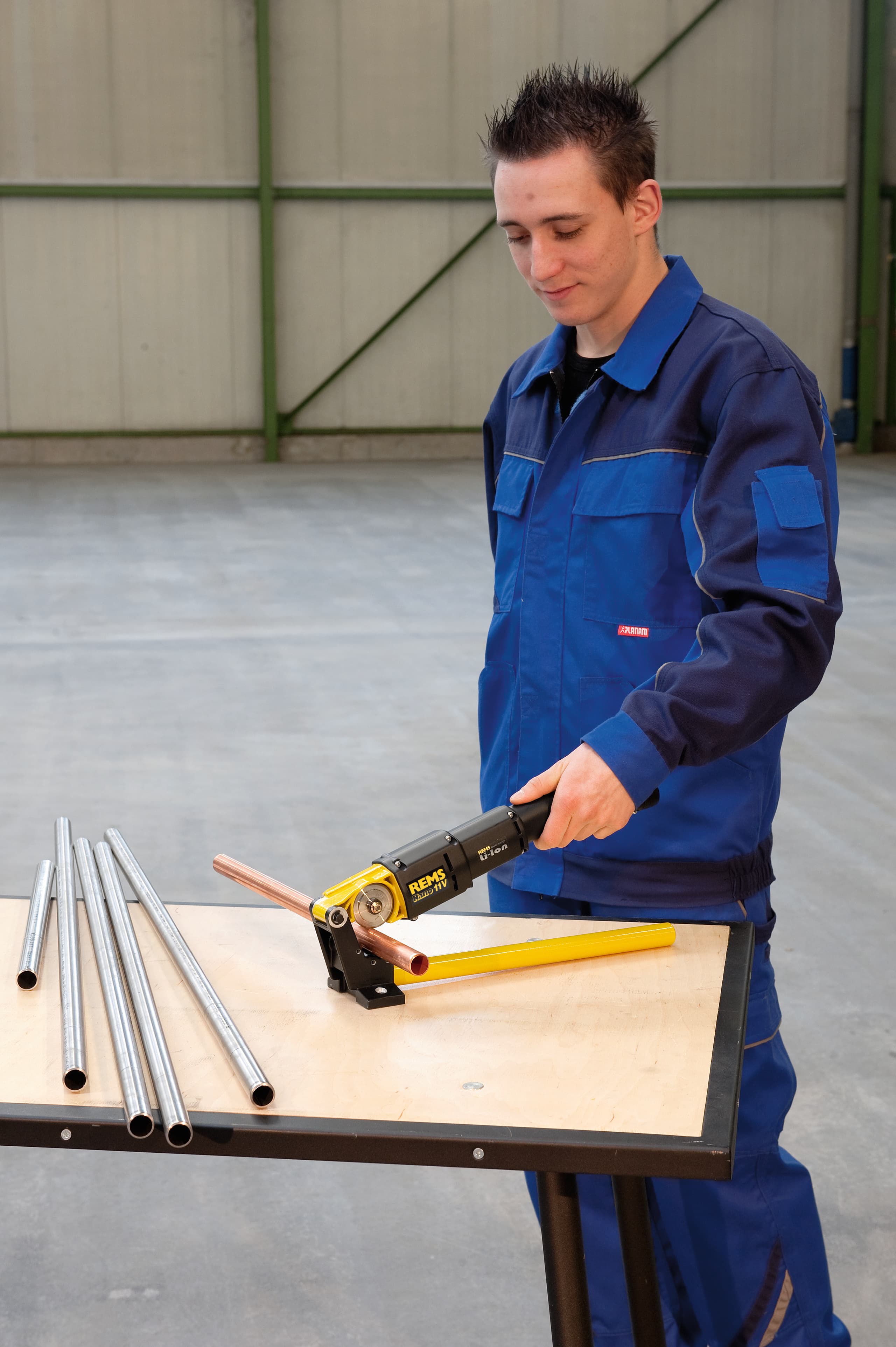 REMS 844011 Nano 11 V Basic-Pack Ø 10 – 40 mm Akumulatorski rezač cevi  - slika 3