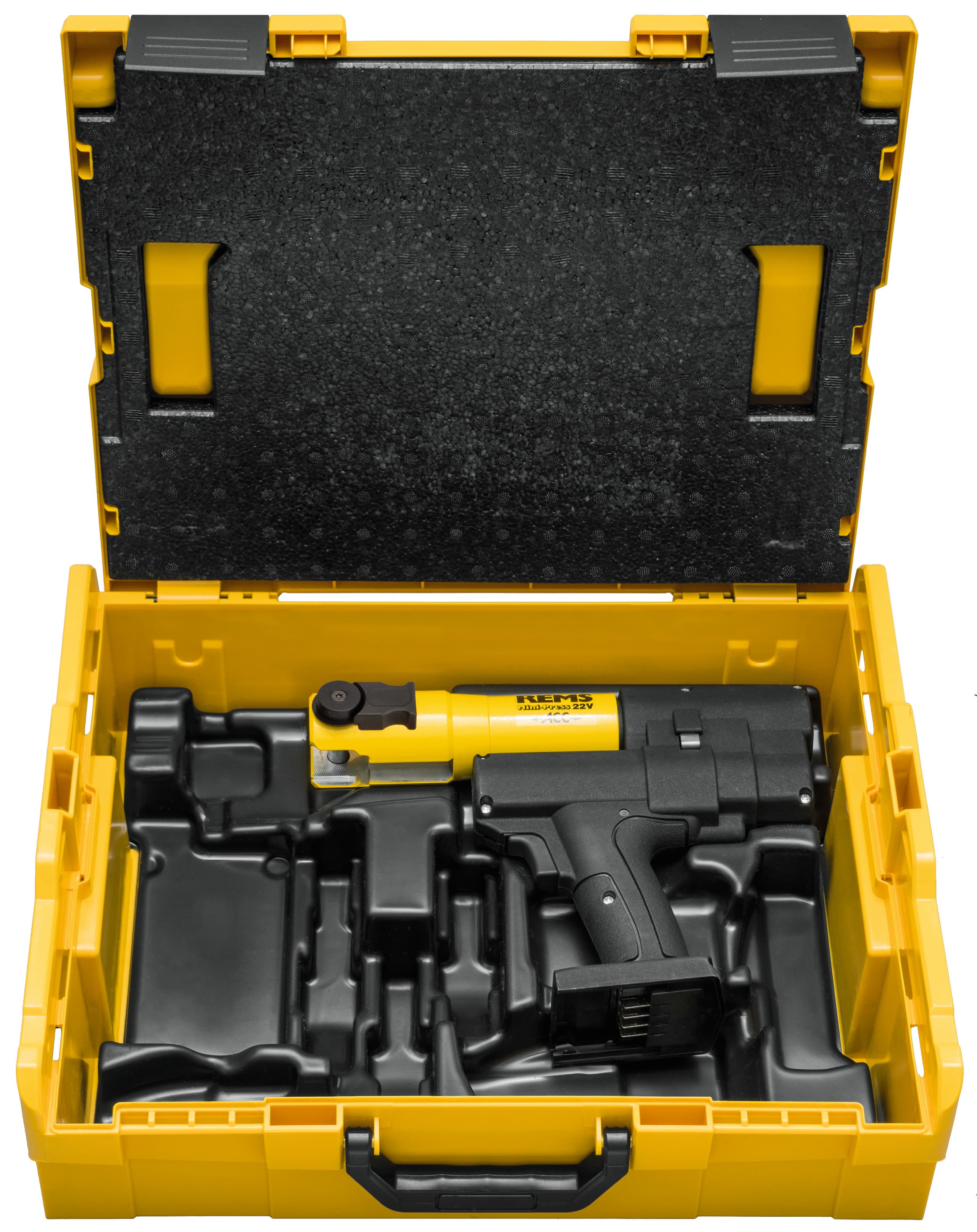 REMS 578005 Mini-Press 22 V ACC Basic-Pack\P Akumulatorska radijalna presa Ø 10 – 40 mm, L-Boxx Kofer, Solo - slika 3