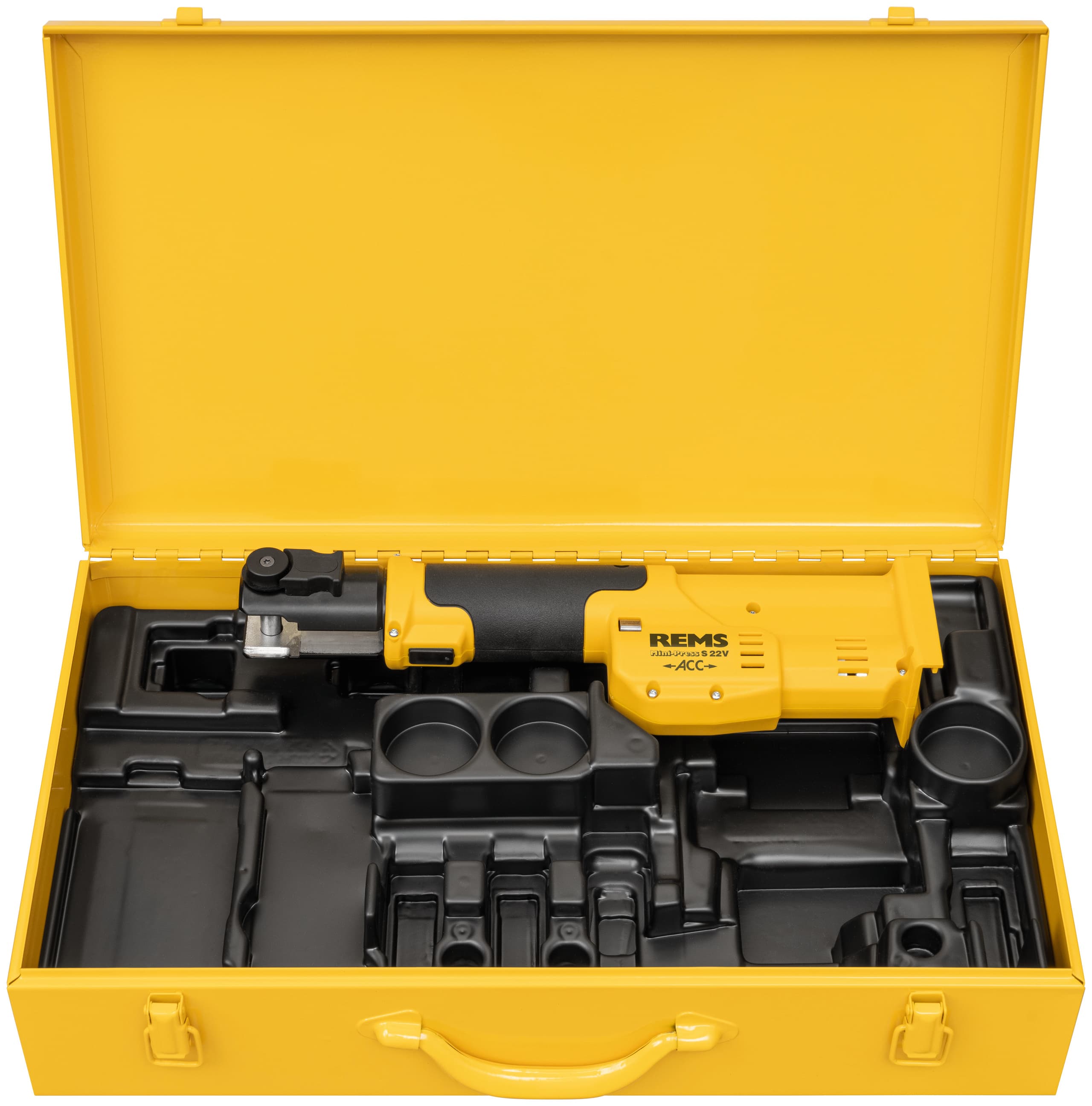 REMS 578006 Mini-Press S 22 V ACC Basic-Pack\P Akumulatorska radijalna presa Ø 10 – 40 mm, Solo - slika 2
