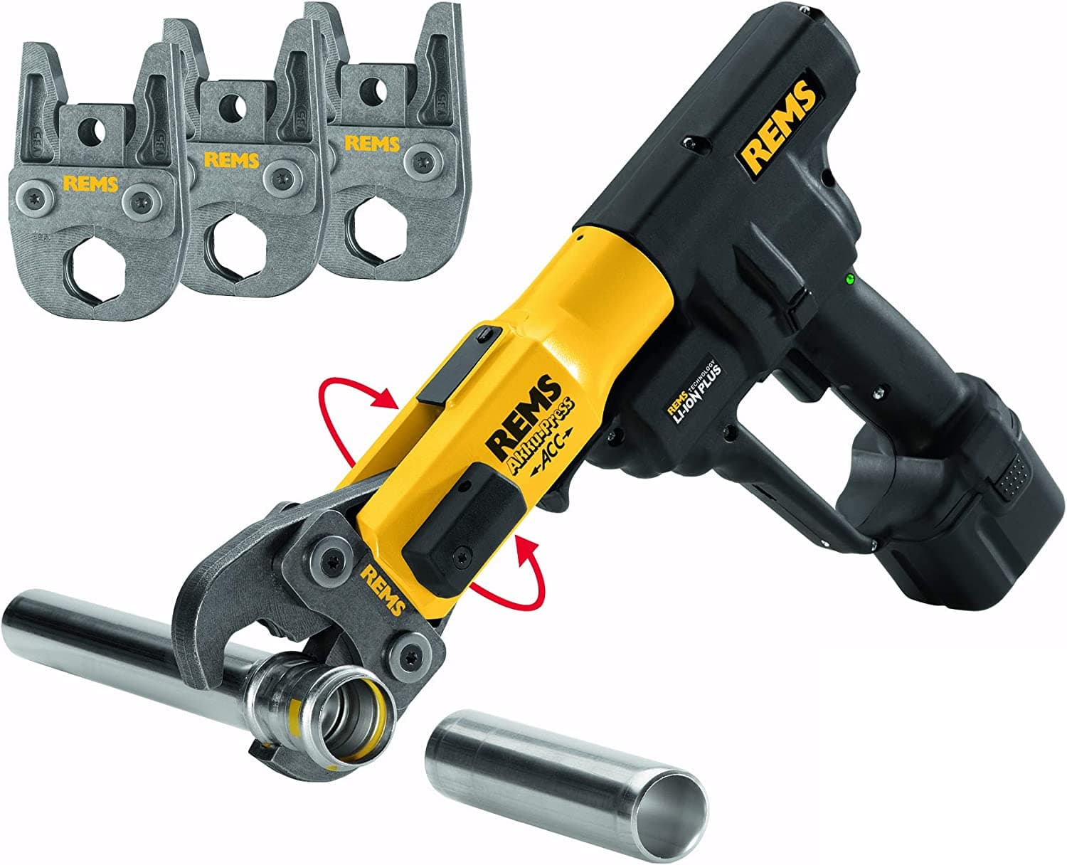 REMS 571X03 Akumulatorska radijalna presa 14 V Basic-Pack  Ø 10 – 108mm + 3 x Krimp Klešta