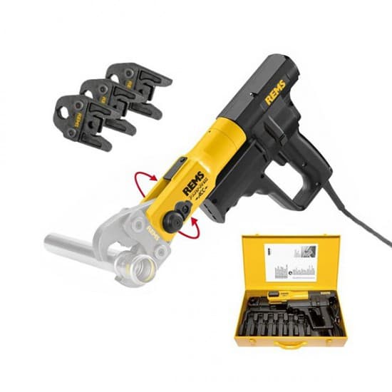 REMS 577X04 Power-Press Basic-Pack Elektrohidraulička radijalna presa Ø 10 – 108mm + 3 x Krimp klešta