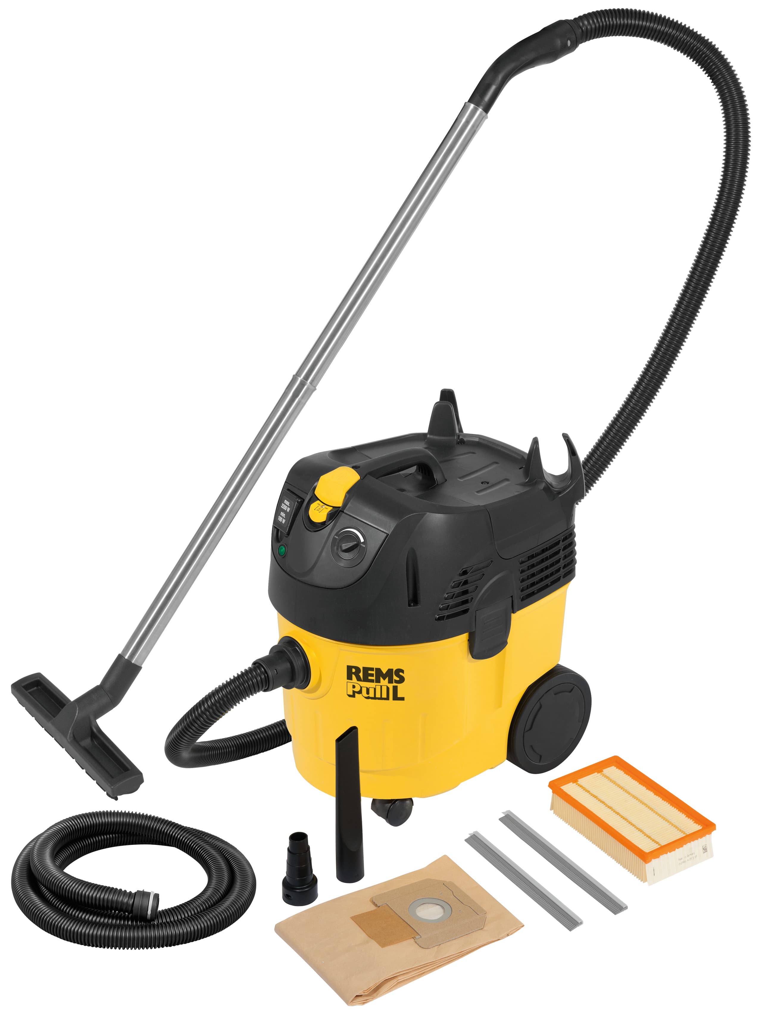 REMS 185503 Pull L komplet W Električni usisivač za suvo i mokro usisavanje, 1200 W, 35 l - slika 2