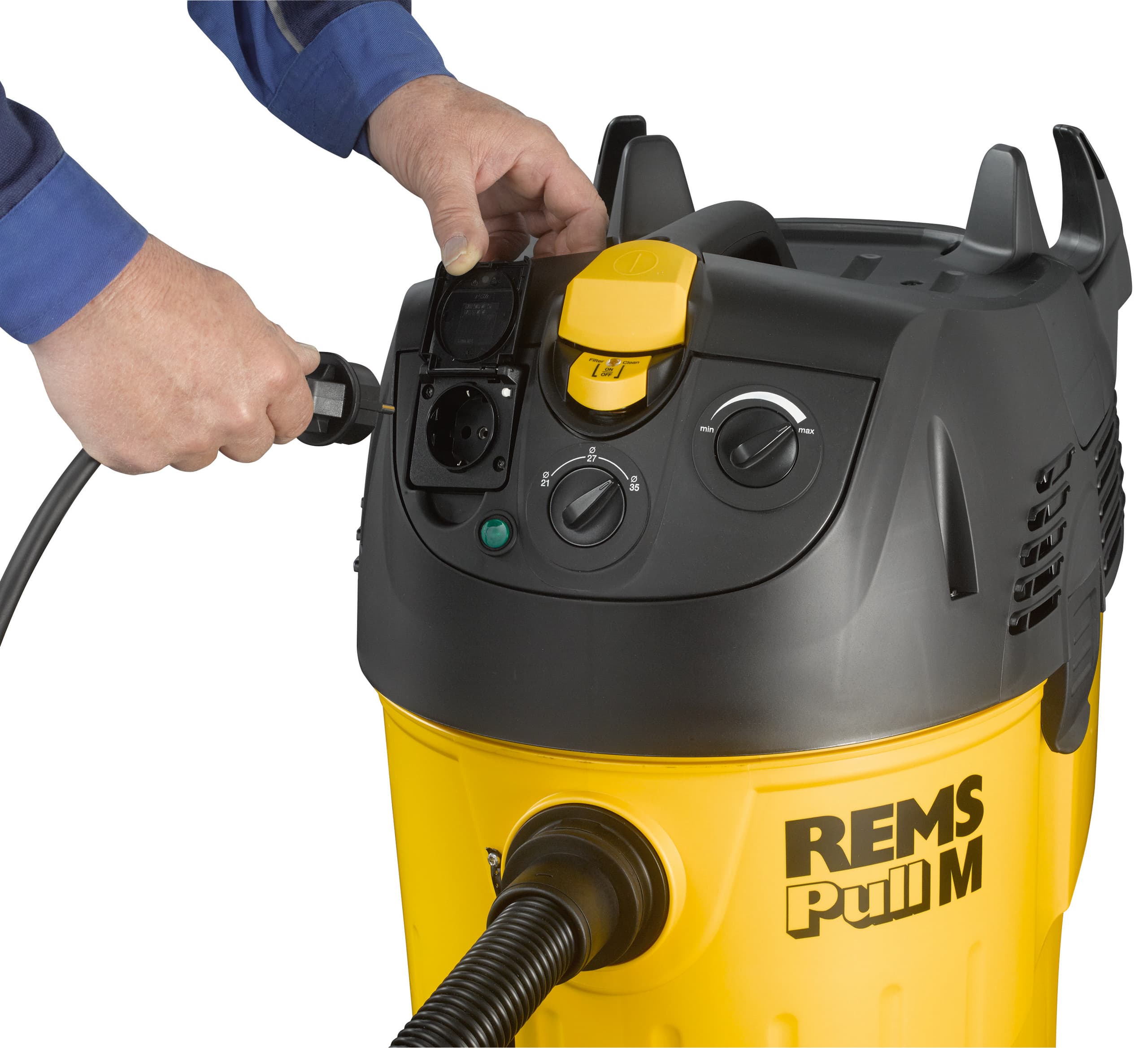 REMS 185501 Pull M komplet Električni usisivač za suvo i mokro usisavanje, 1200 W, 35 l - slika 7