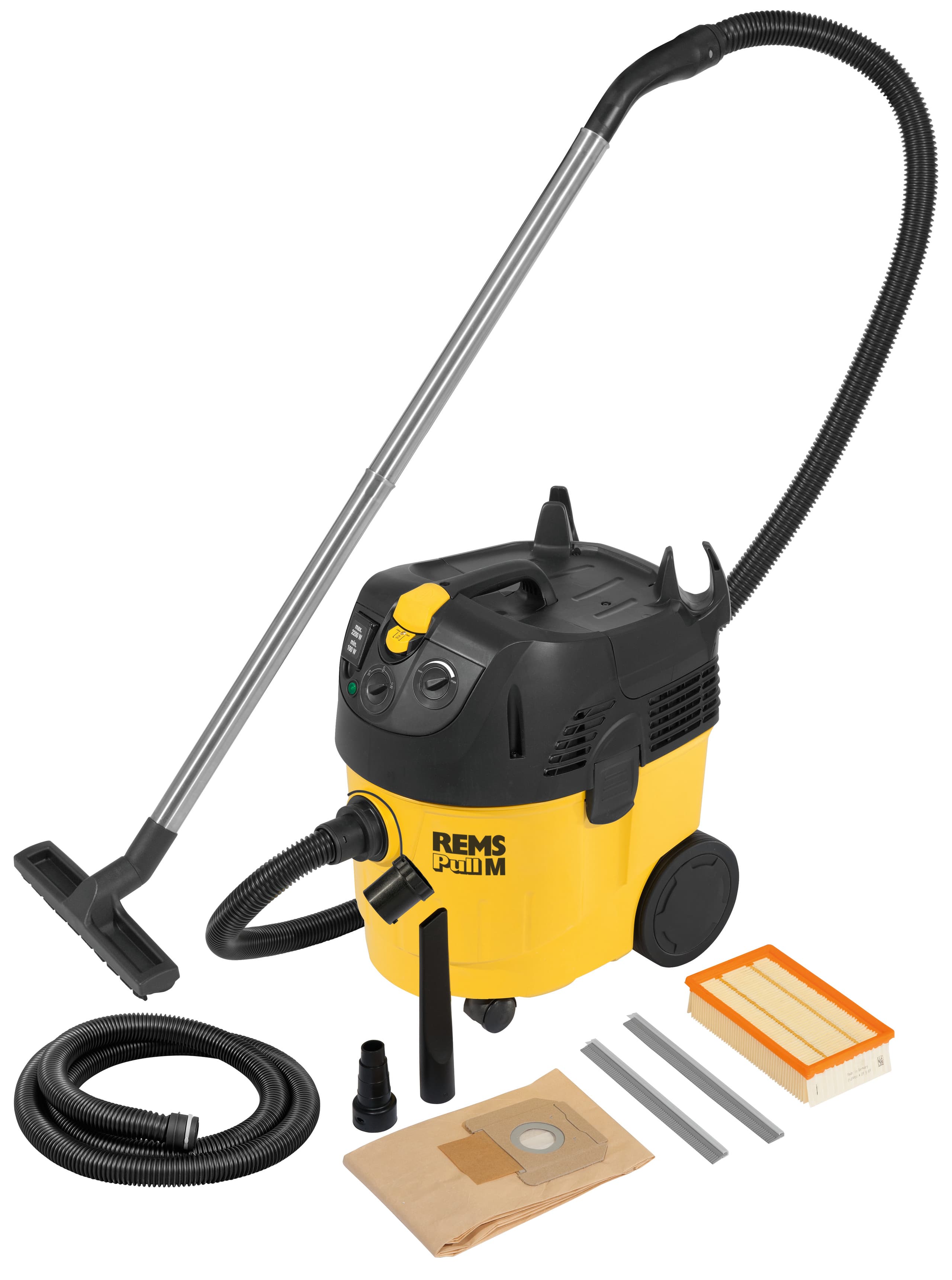 REMS 185504 Pull M komplet D Električni usisivač za suvo i mokro usisavanje, 1200 W, 35 l