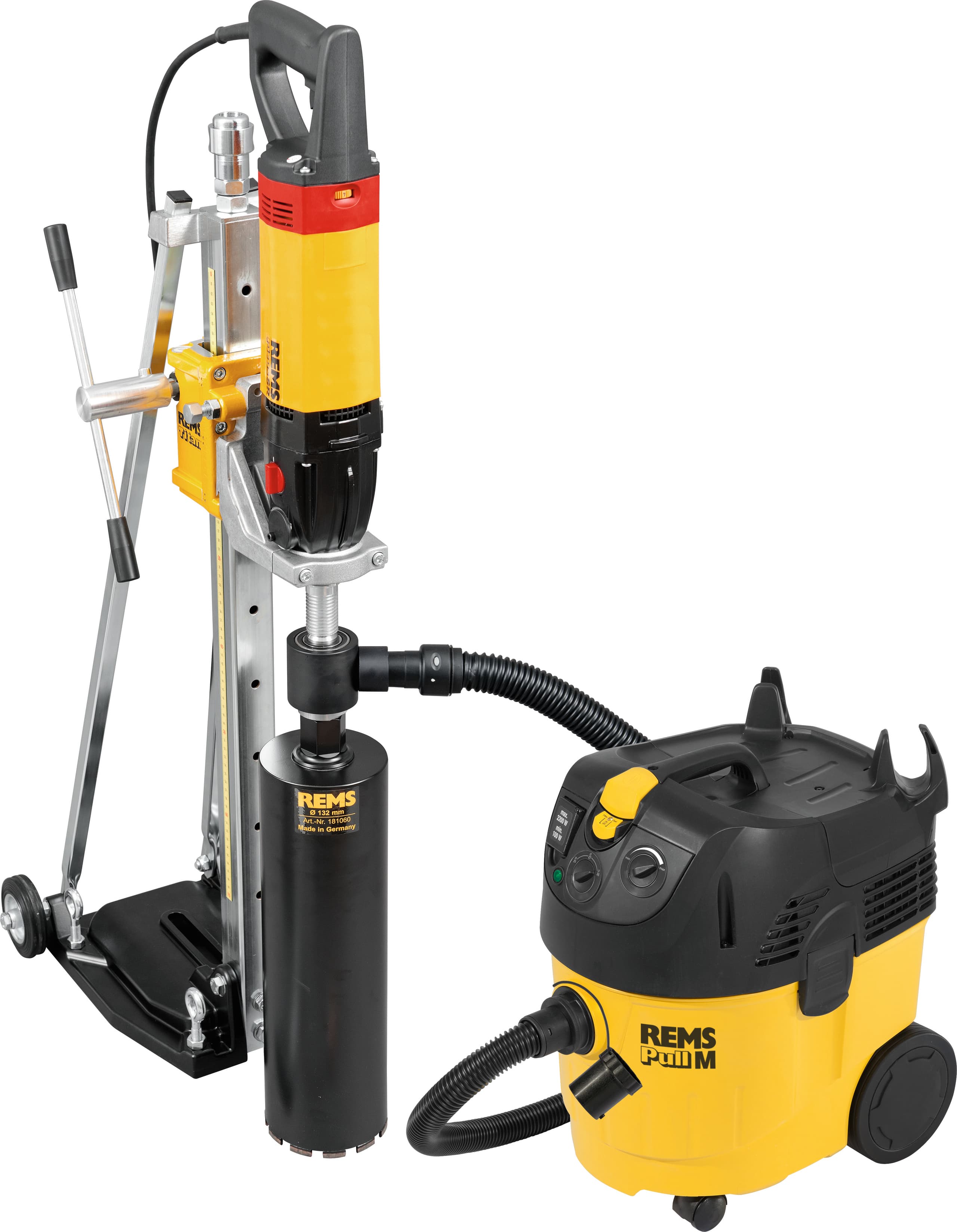 REMS 185504 Pull M komplet D Električni usisivač za suvo i mokro usisavanje, 1200 W, 35 l - slika 2