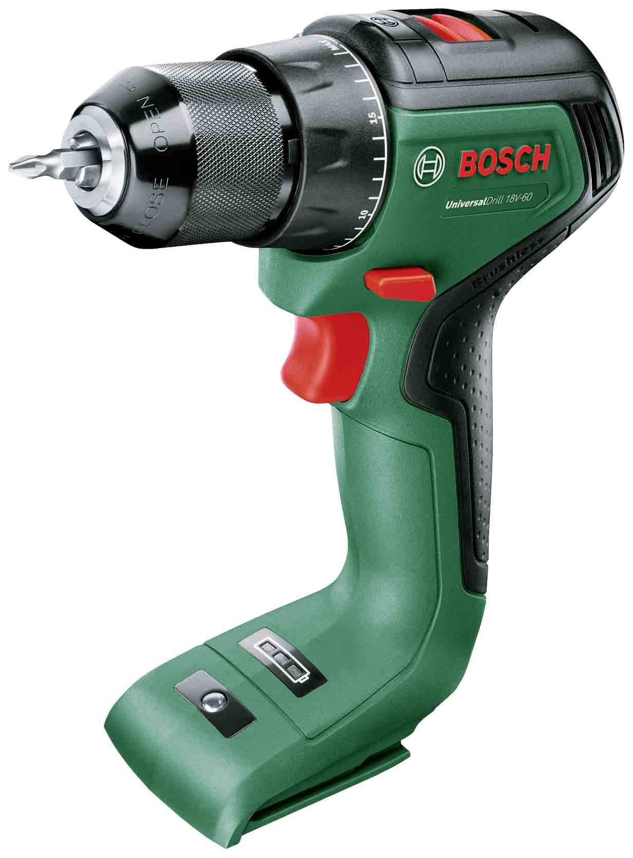 Akumulatorska bušilica, odvrtač Bosch UniversalDrill 18V-60, 2x2,0 Ah, 06039D7002 - slika 2