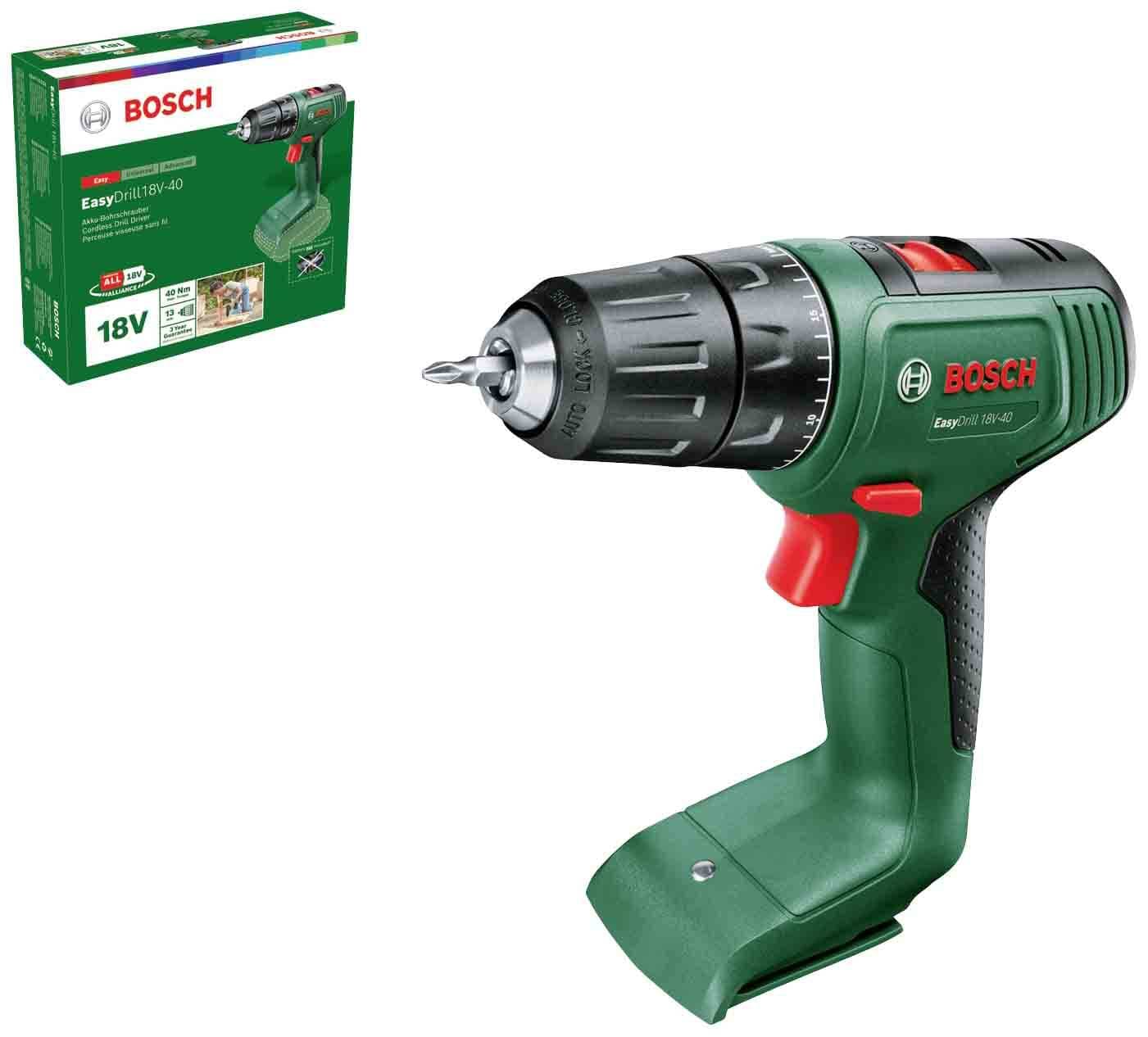 Bosch EasyDrill 18V-40 Akumulatorska bušilica-odvrtač, Solo 06039D8000 