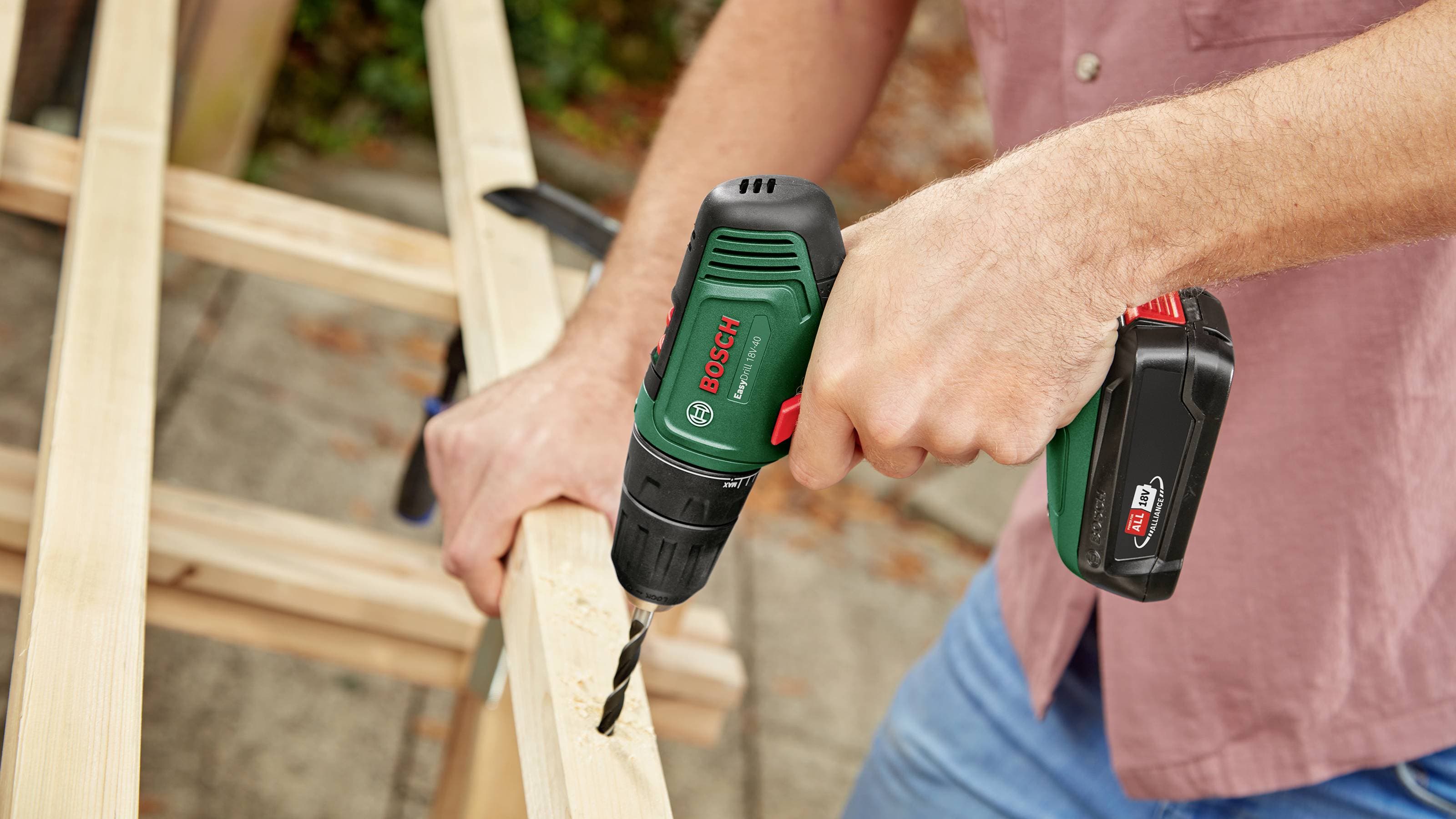 Bosch EasyDrill 18V-40 Akumulatorska bušilica-odvrtač, 2 x 2,0Ah 06039D8005 - slika 2