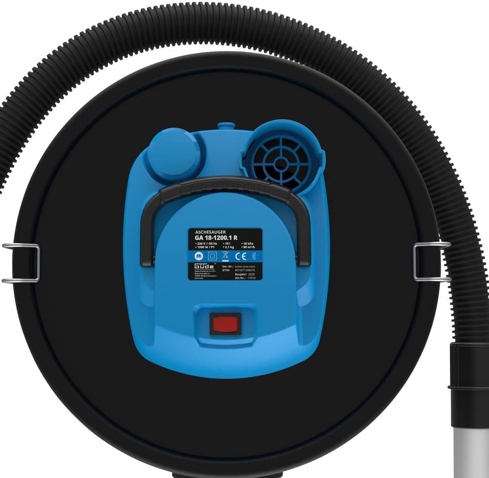Gude 17010 GA 18-1200.1 Usisivač za pepeo sa Hepa filterom, 1200 W - slika 3