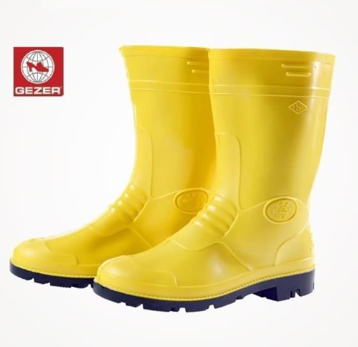 Vodonepropusne čizme, žute PVC, Univerzalne - slika 2