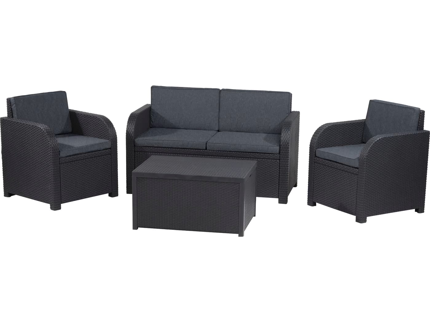 Keter CU 218236 Baštenski set Modena sa box stolom