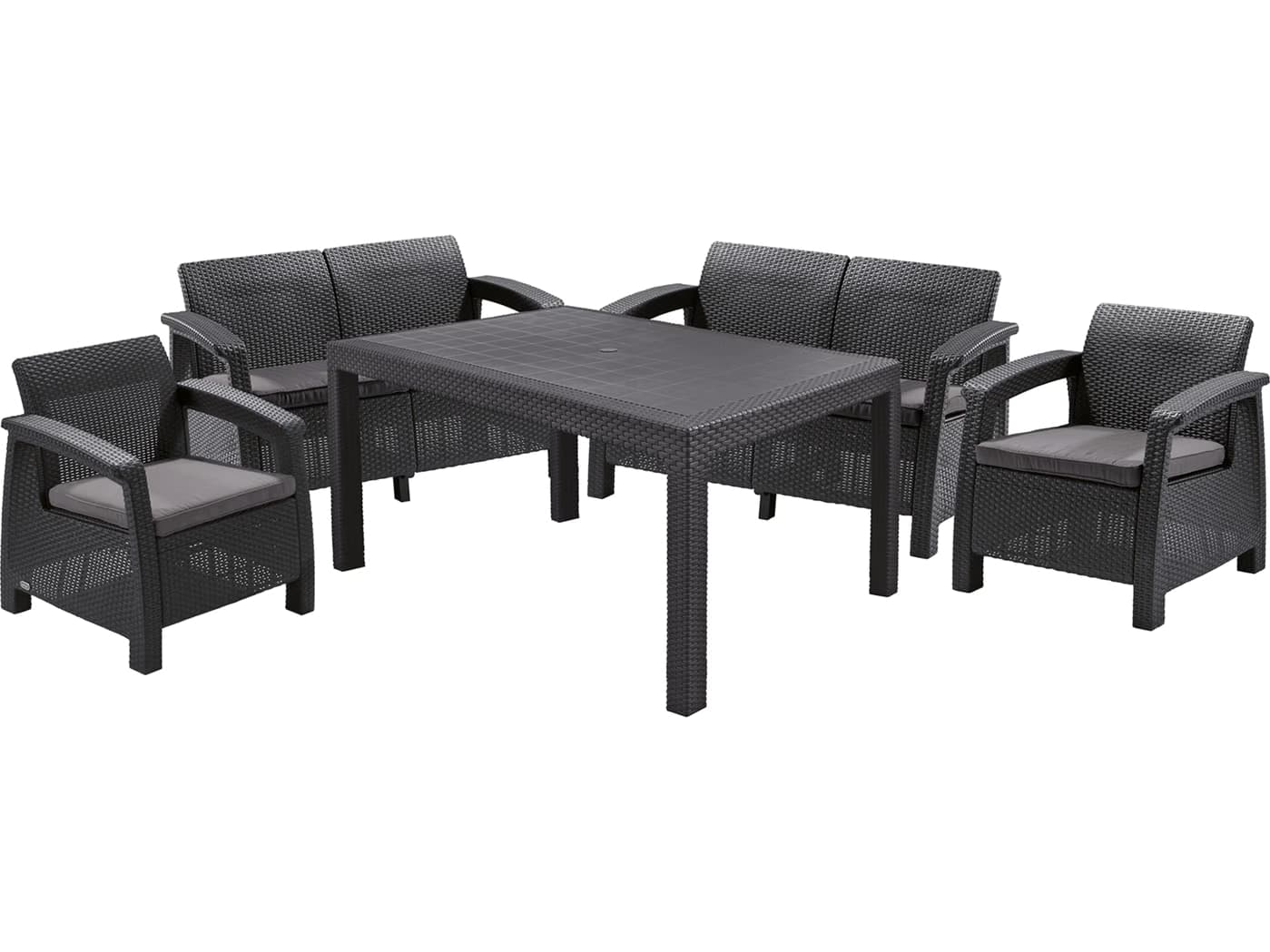 Keter CU 223216 Baštenski set Corfu Fiesta Pe-ratan