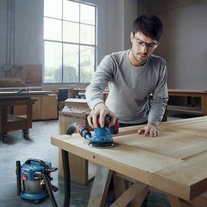 Bosch GEX 185 Li Akumulatorska Ekscentar brusilica, Solo 06013A5020 - slika 4