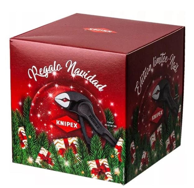 Knipex papagaj klešta Cobra® XS 100mm 87 00 100 V46 božićna ograničena serija - slika 8