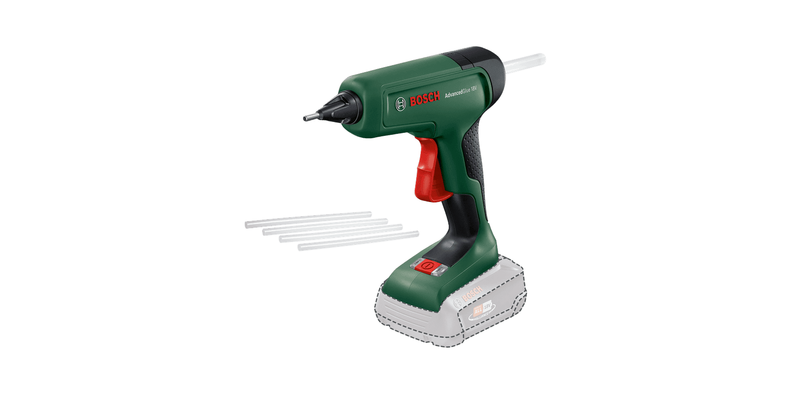 Bosch AdvancedGlue 18V Solo Akumulatorski pištolj za lepak, 0603264800