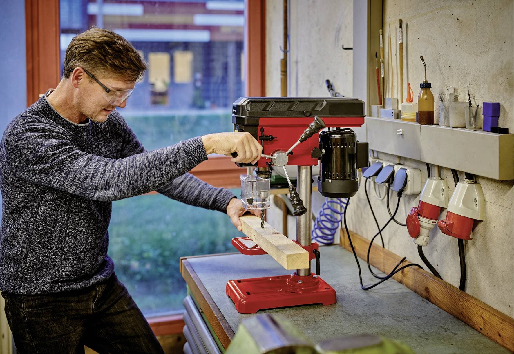 Einhell TC-BD 450 Stubna bušilica, 300 W - slika 3