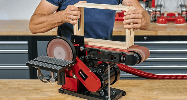 Einhell TC-US 380 Stacionarna brusilica sa trakom i diskom, 300 W - slika 2