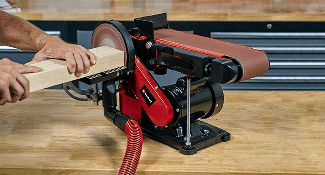 Einhell TC-US 380 Stacionarna brusilica sa trakom i diskom, 300 W - slika 3