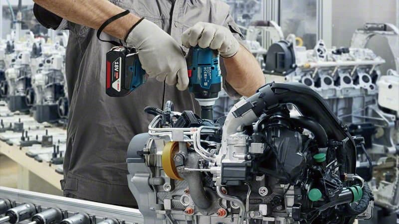 Bosch Set akumulatorskih alata Bosch GDS 18V-400 + GSB 18V-50, 1x2,0 Ah + 1x5,0 Ah + kofer, 06019K0003 - slika 5