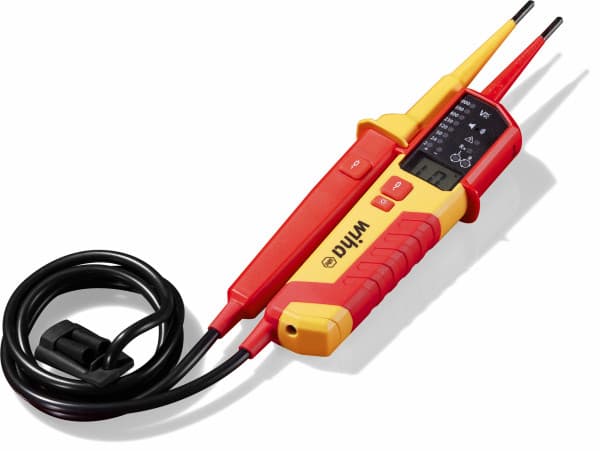 Wiha 45216 ispitivač napona, 12 - 1,000 V AC, CAT IV, 2x AAA baterije (1.5V, IEC LR03) - slika 7