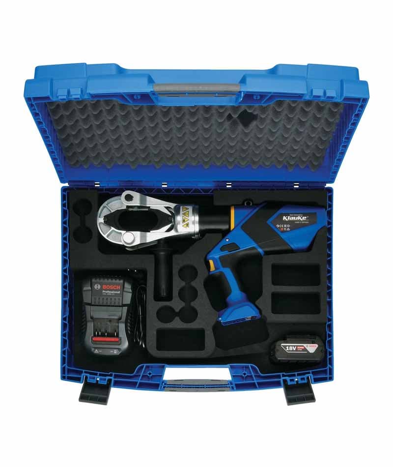 Klauke Akumulatorska hidraulična presa, 1x5,0 Ah, EK135FTCFB - slika 2