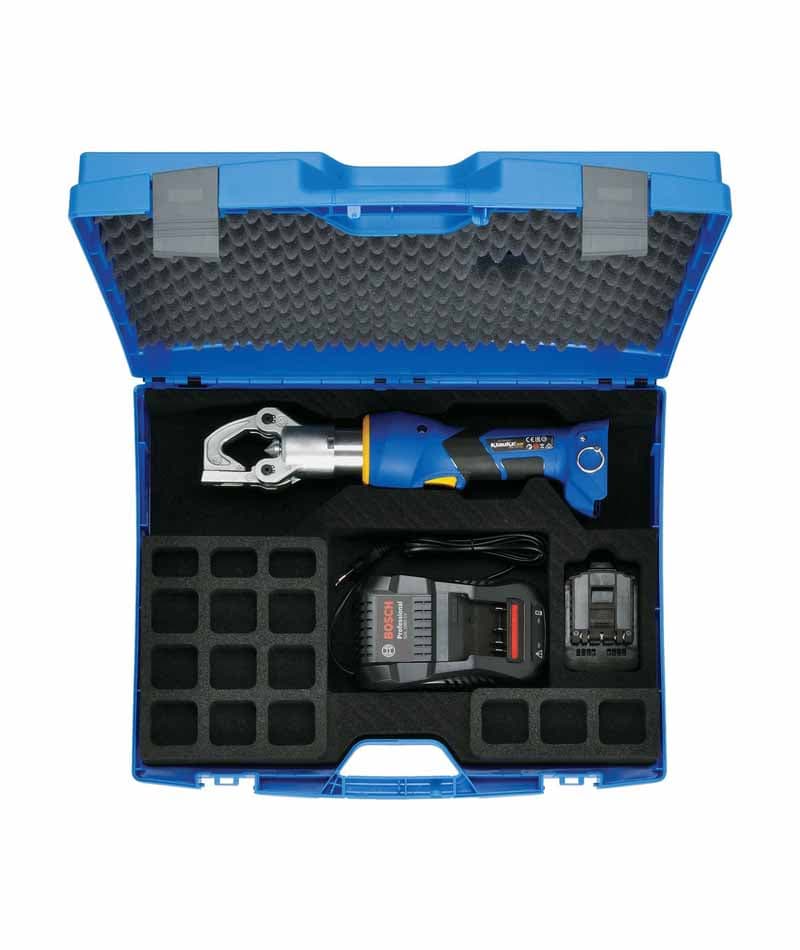 Klauke Akumulatorska hidraulična presa, 1x2,0 Ah, EKM60IDCFB - slika 3