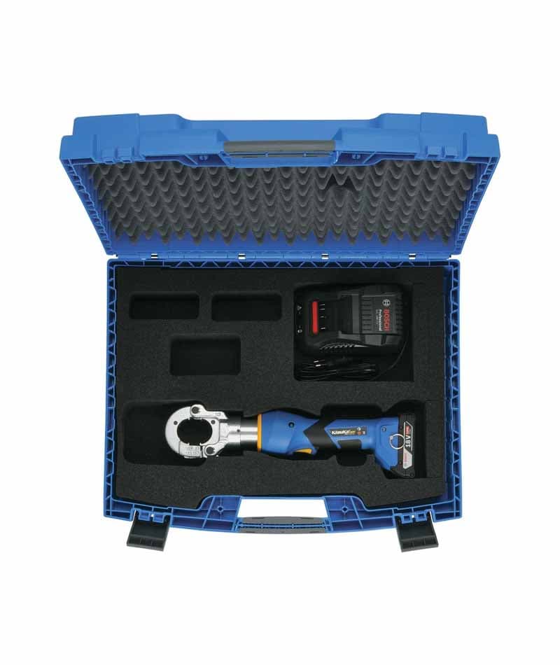 Klauke Akumulatorska hidraulična presa, 6-300 mm2 1x2.0 Ah, EKM6022CFB - slika 3