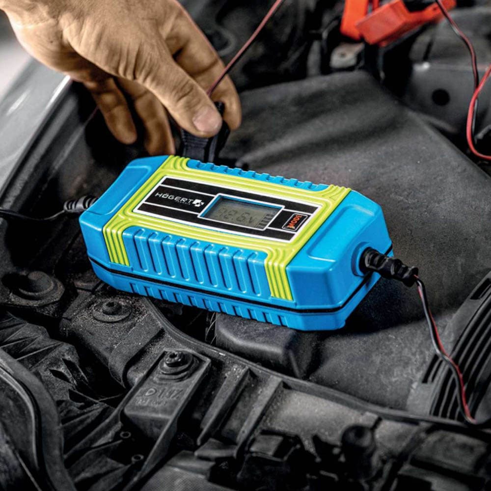 HÖGERT HT8G610 Automatski punjač akumulatora, 2/4 A, 6/12 V, 140 AH - slika 2