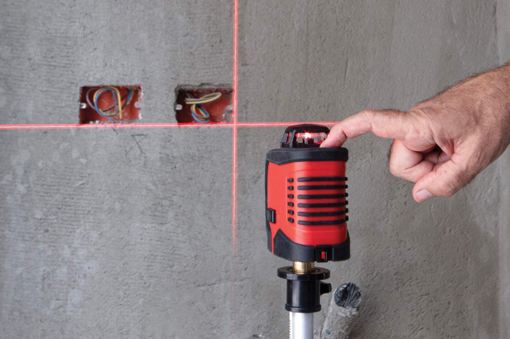 Kapro Laserski nivelator Prolaser MultiBeam Red K962R - slika 5