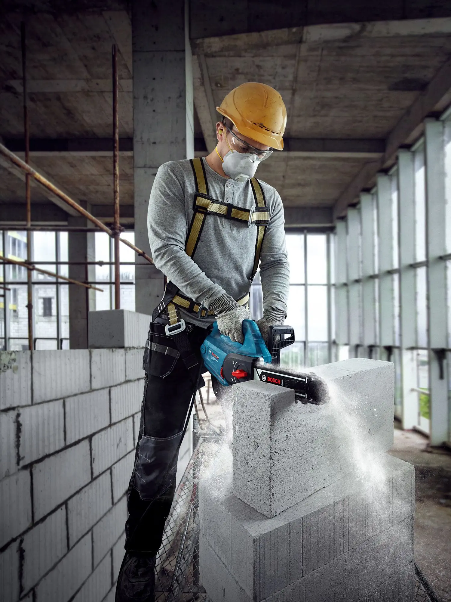 Bosch GAC 250 Električna testera za siporeks - porobeton, 1200W, 06012B6020 - slika 7