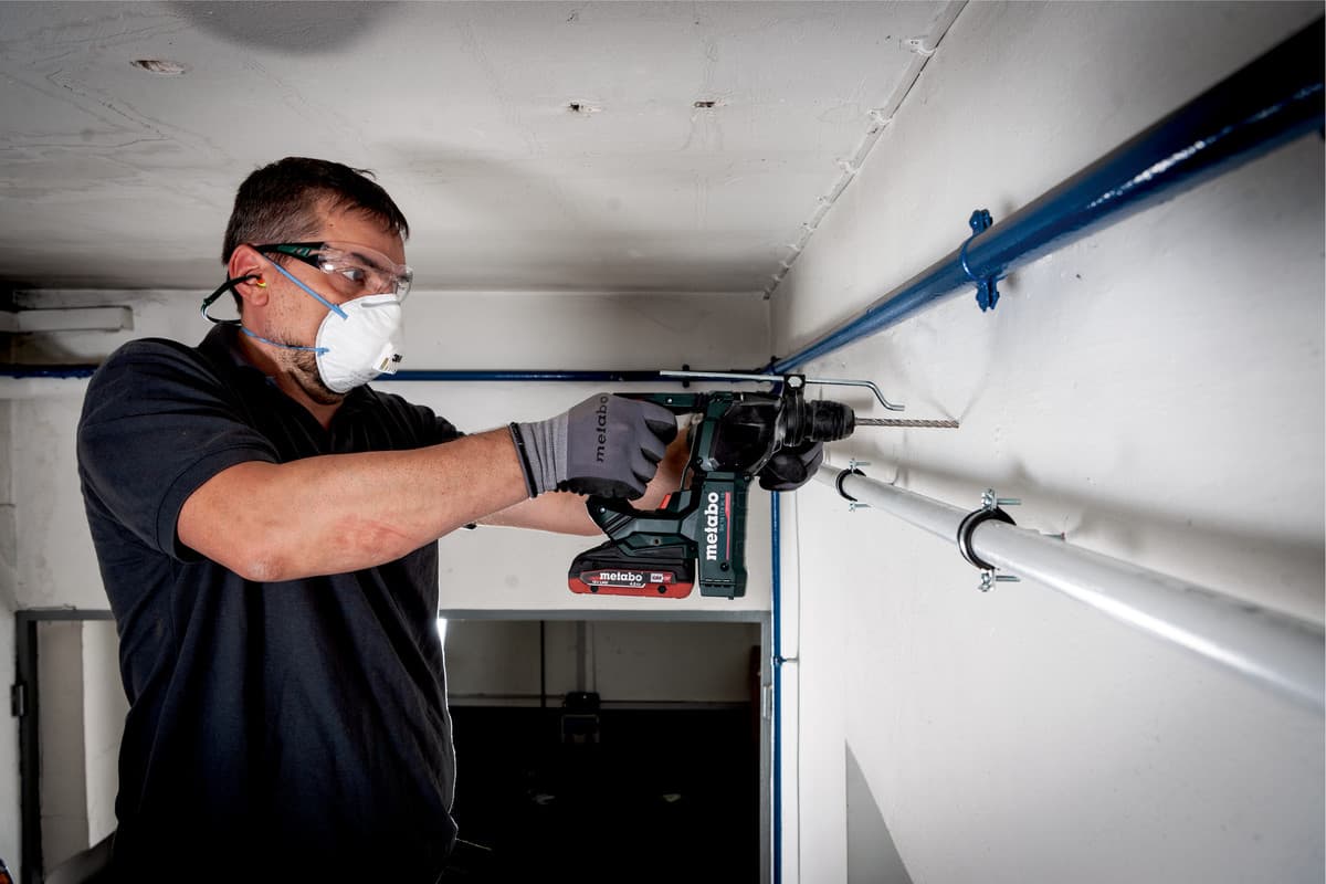 Metabo BH 18 LTX BL 16 SDS-plus Akumulatorski pneumatski čekić, Solo - slika 6