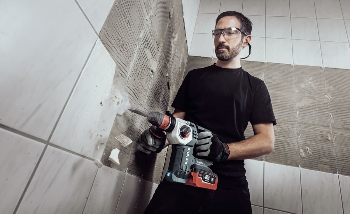 Metabo KHA 18 LTX BL 24 Quick SE SDS-plus Akumulatorski pneumatski čekić, Solo - slika 3