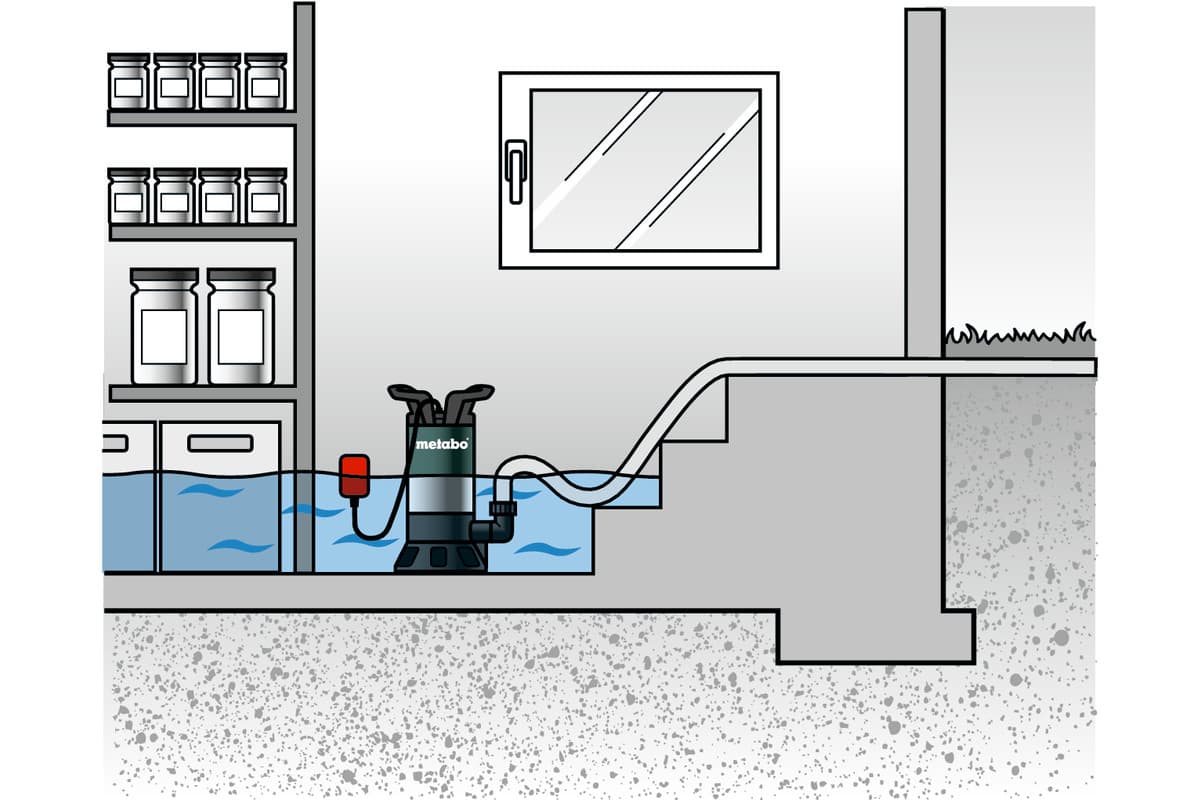 Metabo PS 15000 S Potapajuća pumpa za prljavu vodu, 850 W - slika 4