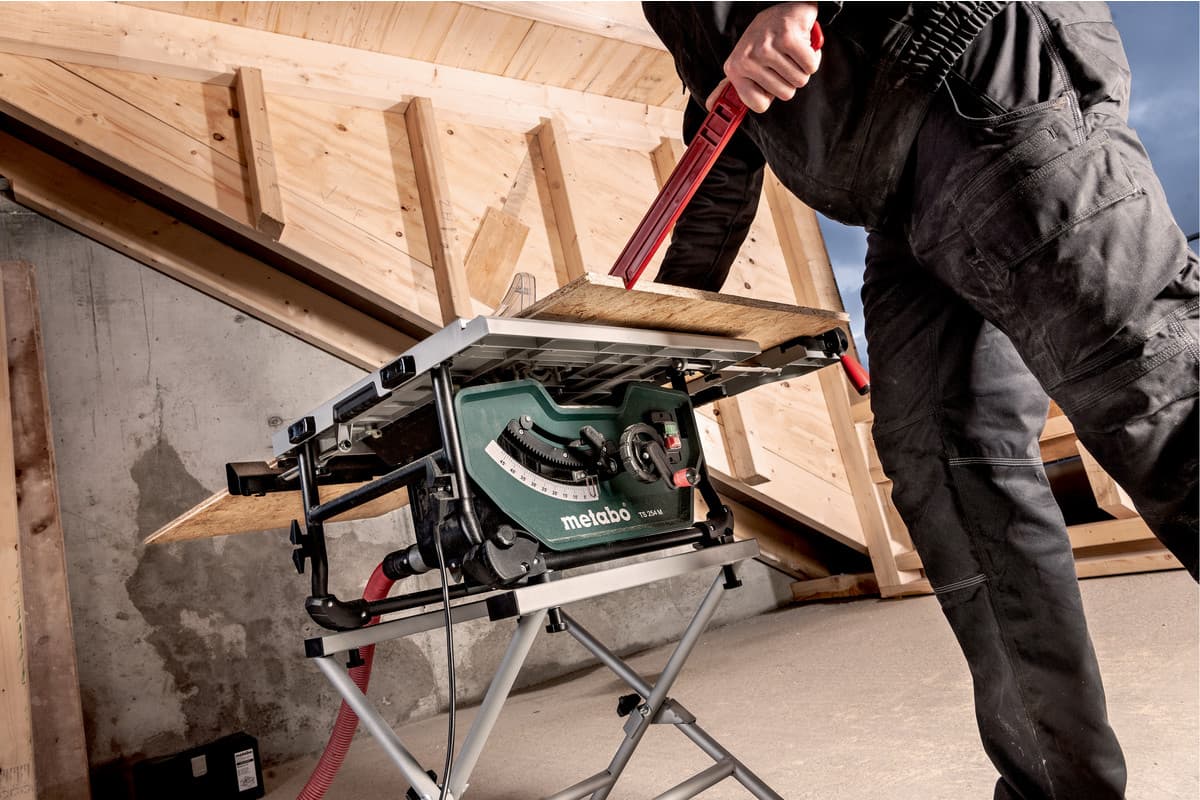 Metabo TS 254 M Stona kružna testera + postolje TSU, 1.500W - slika 12