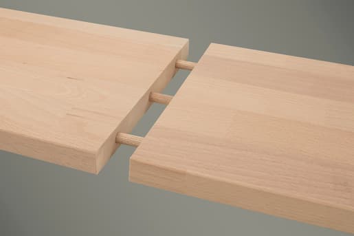 Wolfcraft 2909000 Drveni rebrasti tiplovi od bukve 10x40mm - slika 2