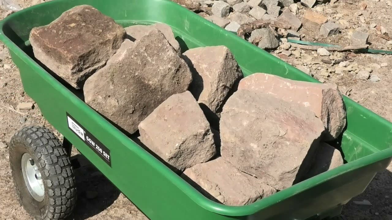 Gude GGW 250 Baštenska kolica, 75L - slika 4