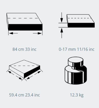 Sigma 004CU mašina za sečenje keramičkih pločica, 84cm - slika 2