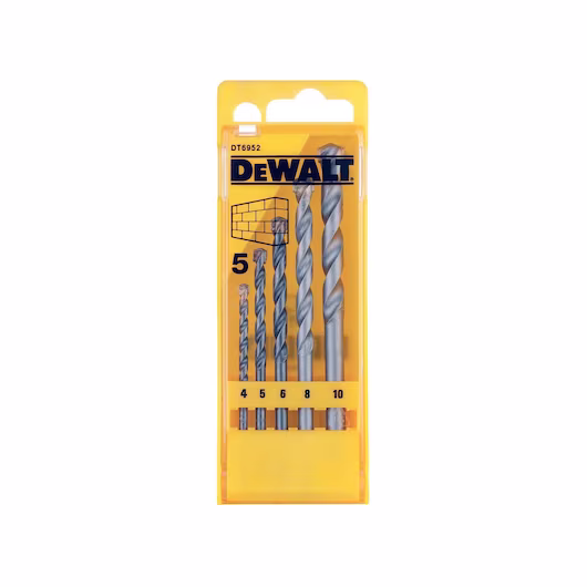 DeWalt DT6952 Set burgija za građevinske materijale, 5 delova