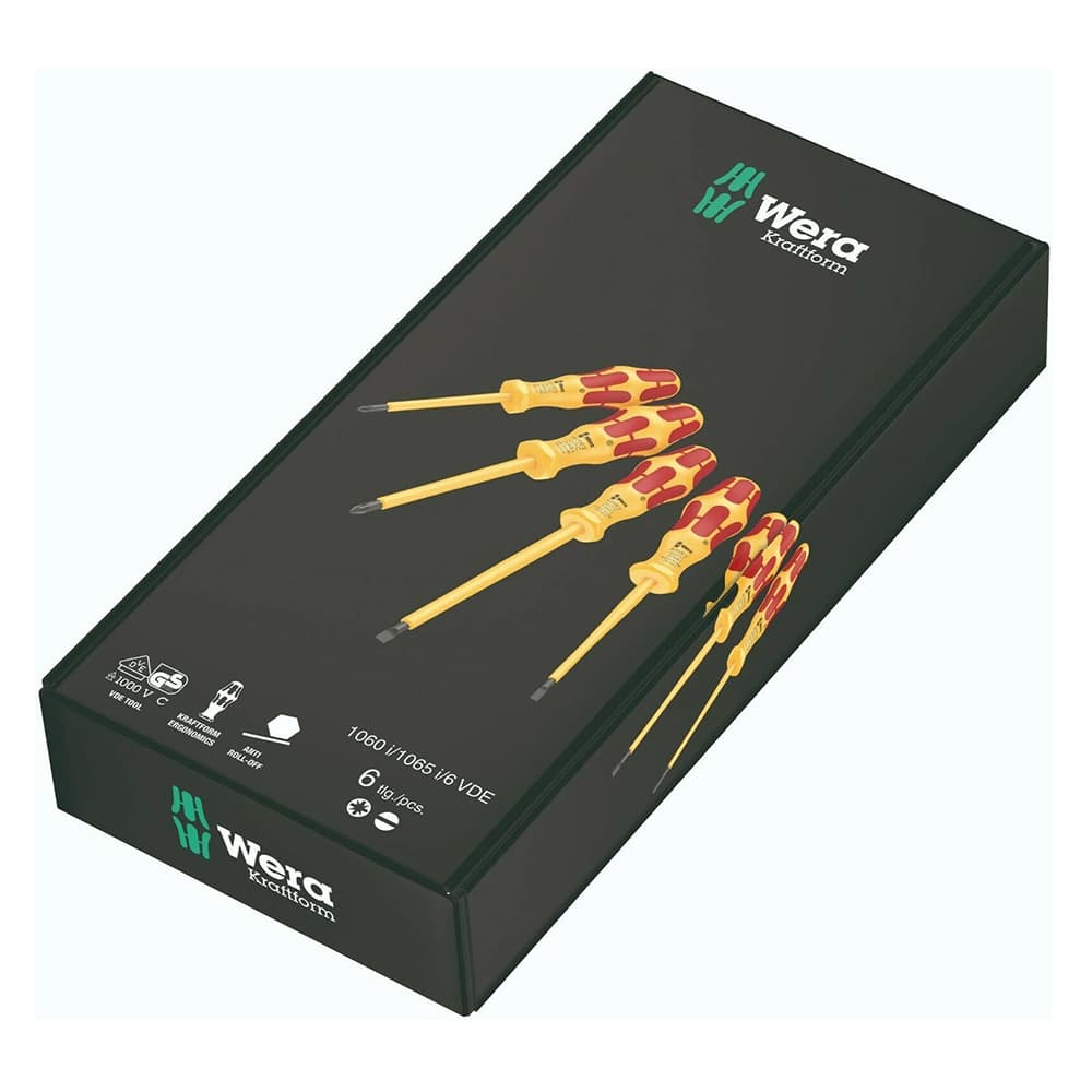 Wera Premium Kraftform 1060 i/1062 i/6 VDE izolovani set odvijača, 05051575001, 6 delova - slika 3