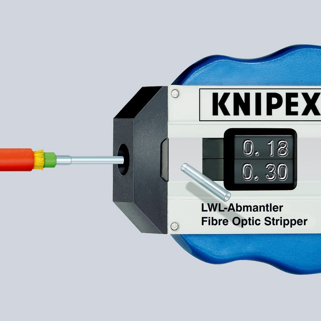 Knipex 12 85 110 SB Klešta za skidanje izolacije za optičke kablove - slika 2