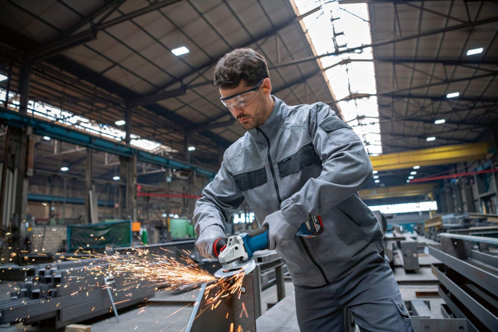 Bosch GWS 18V-10 Akumulatorska ugaona brusilica 115mm L-Boxx, 2x5,0Ah 06019J4101 - slika 4