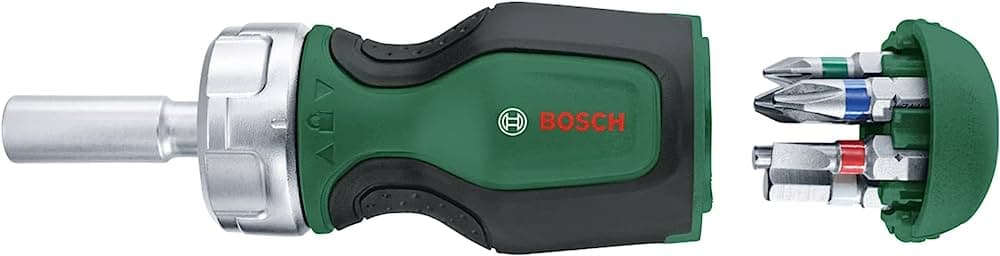 Bosch Ručni odvrtač sa čegrtaljkom, 6 bitova 1600A027PK - slika 3